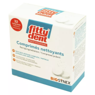 FITTYDENT PROFESSIONAL Comprimé Nettoyant Effervescent pour Prothèse Dentaire Boite de 32
