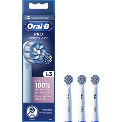 Oral-B  Brossettes PRO Sensitive clean Boite de 3