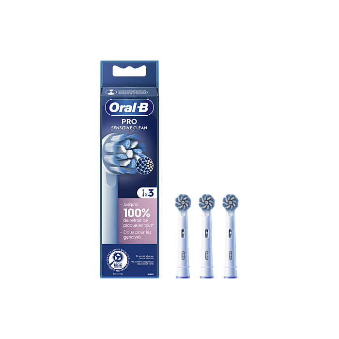 Oral-B  Brossettes PRO Sensitive clean Boite de 3