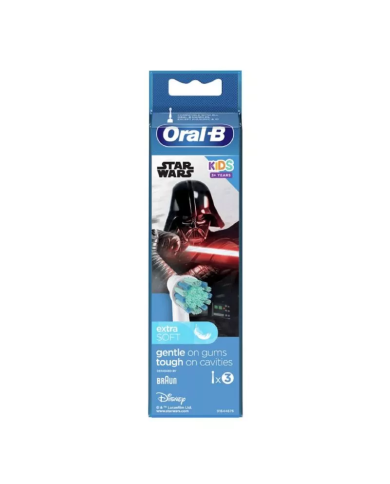 ORAL B Brossettes kids STAR WARS Boite de 3