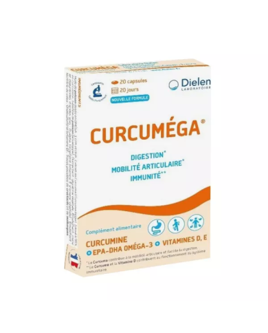 DIELEN CURCUMEGA Boite de 20 capsules