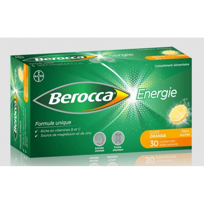 BEROCCA Comprimés effervescents Boite de 30
