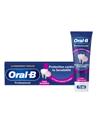 ORAL B Professional Dentifrice Protection contre la sensibilité Tube de 75 ml