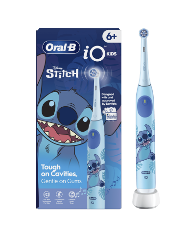 Oral-B iO Kids Disney Stitch Brosse À Dents Électrique pour enfants de 6 ans et +