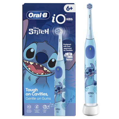 Oral-B iO Kids Disney Stitch Brosse À Dents Électrique pour enfants de 6 ans et +