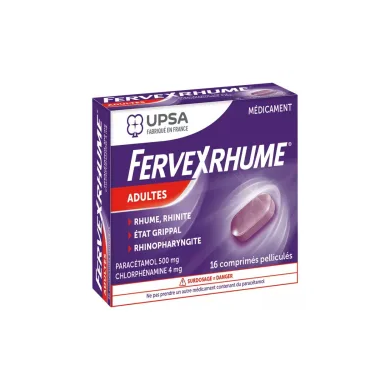 FERVEX'RHUME Boite de 16 comprimés