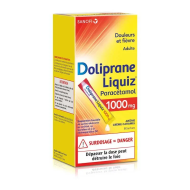 DOLIPRANE LIQUIZ 1000 Mg Boite de 8 sachets