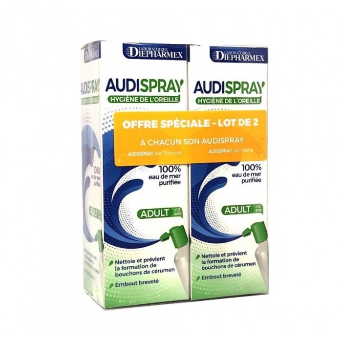 copy of AUDISPRAY Adulte Hygiène de l'oreille Spray de 50 ml