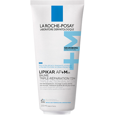 La Roche-Posay Lipikar AP+ MAX Baume triple réparation Tube de 200 ml
