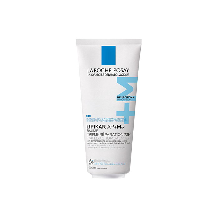 La Roche-Posay Lipikar AP+ MAX Baume triple réparation Tube de 200 ml
