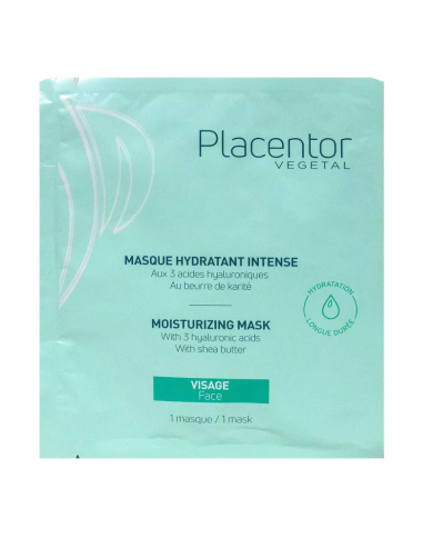 Placentor Végétal Masque hydratant intense Sachet de 1 masque
