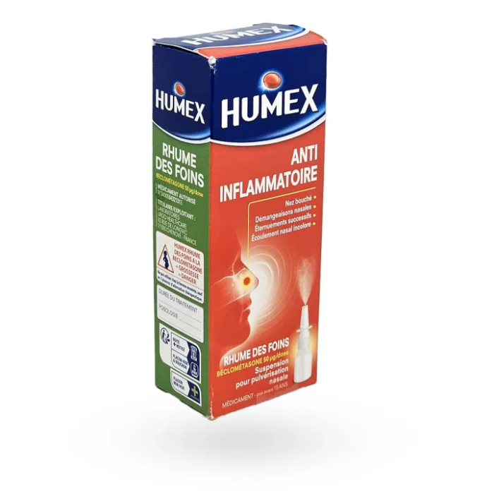 HUMEX RHUME DES FOINS BECLOMETASONE 50µ/doses Spray de 100d
