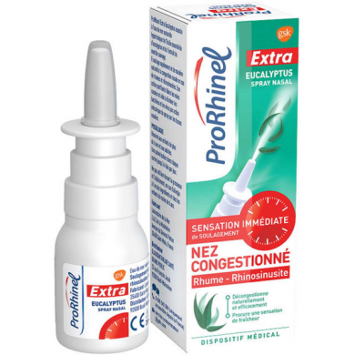 PRORHINEL EXTRA EUCALYPTUS Solution nasale décongestionnante Spray de 20ml