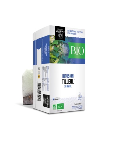 DAYANG Infusion Tilleul BIO Boite de 20 infusettes