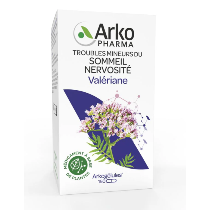 ARKOGELULES Valériane "sommeil et nervosité " Flacon de 150 Gélules