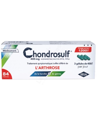 CHONDROSULF 400 Mg Boite de 84 gélules