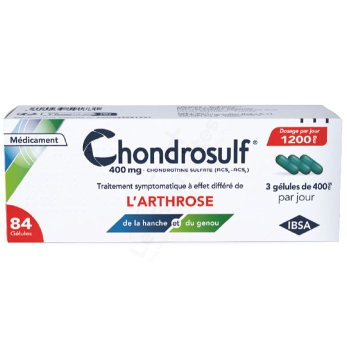 CHONDROSULF 400 Mg Boite de 84 gélules