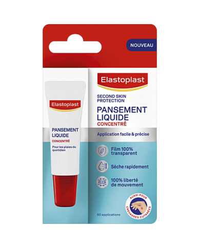 ELASTOPLAST Pansement liquide concentré Second Skin Protection Tube de 10ml