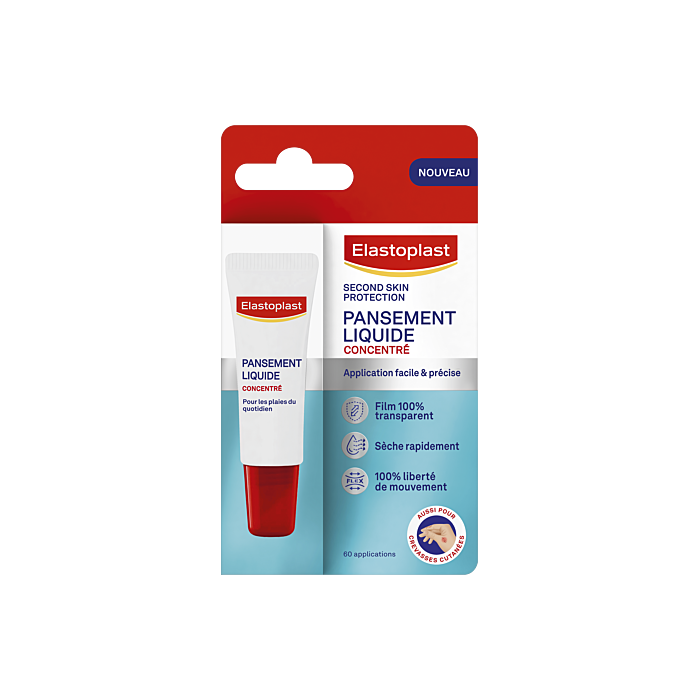 ELASTOPLAST Pansement liquide concentré Second Skin Protection Tube de 10ml