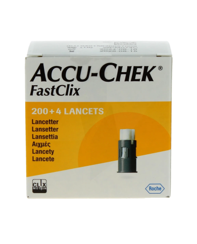 ACCUCHEK FASTCLIX Lancettes Boîte de 204