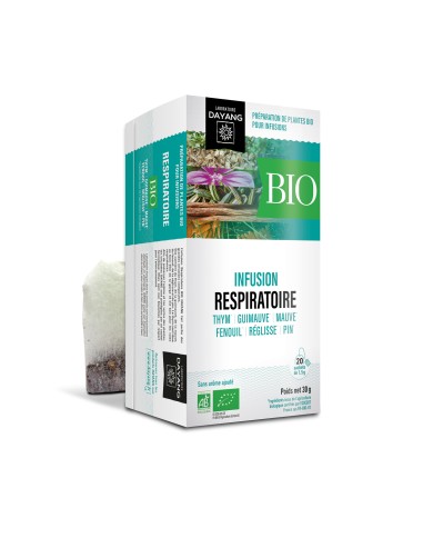 DAYANG Infusion Respiratoire BIO Boite de 20 infusettes