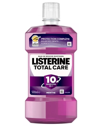 Listérine Total Care 10 en 1 Flacon de 500 ml