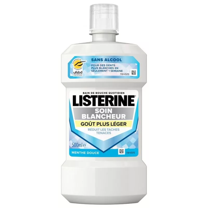 LISTERINE Soin blancheur Flacon de 500 ml