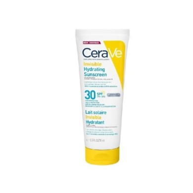 CeraVe Lait Solaire Invisible Hydratant SPF30 Tube de 75 ml