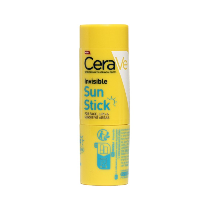 CeraVe Stick solaire invisible SPF 50+ Tube de 8 grammes