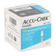 Accu Chek Guide Boite de 100 Bandelettes réactives