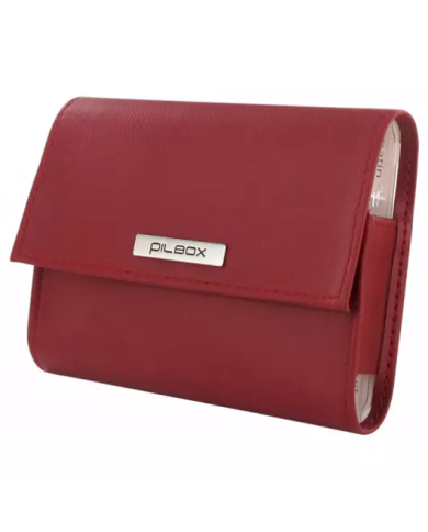 Cooper Pilbox Liberty Pilulier hebdomadaire - Rouge