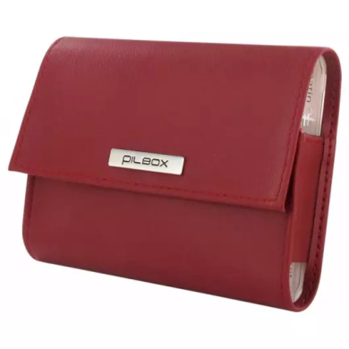 Cooper Pilbox Liberty Pilulier hebdomadaire - Rouge