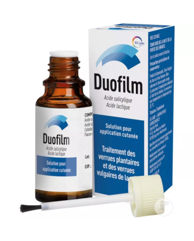 DUOFILM Solution pour application locale Flacon de 15 ml