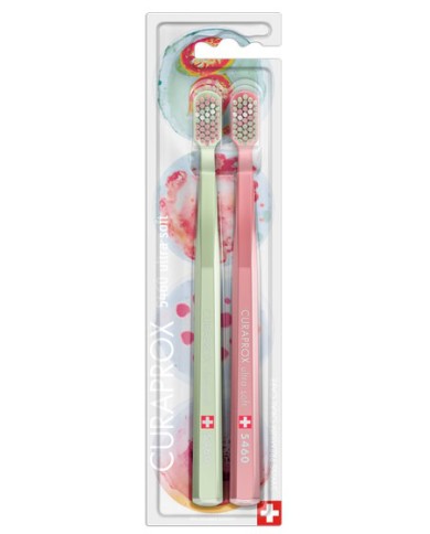 Curaprox CS 5460 Brosse à Dents Ultra-Souple Boite de 2 Unités