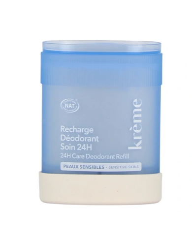 Krème Déodorant Soin 24H Recharge de 50 grammes