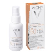 VICHY CAPITAL SOLEIL UV-AGE DAILY 50+ Fluide anti-photovieillisement  Tube de 40 ml