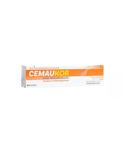 Cemaukor 1% Gel Crise Hémorroïdaire 30 grammes