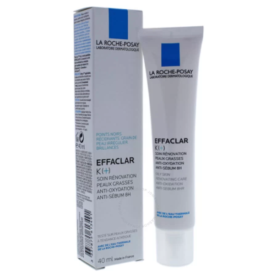 LA ROCHE POSAY EFFACLAR K+ 40ml - Soin Rénovation Peaux Grasses Tube de 40 ml