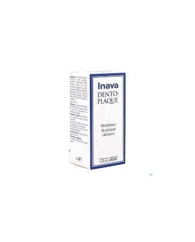 Inava Dentoplaque révélateur de plaque dentaire Flacon de 10 ml