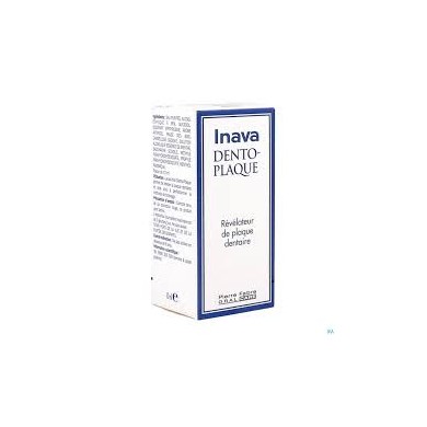 Inava Dentoplaque révélateur de plaque dentaire Flacon de 10 ml