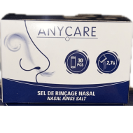 ANYCARE Boite de 30 sachets de sel de rinçage nasal