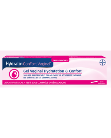 HYDRALIN Gel Vaginal Hydratation et Confort Tube de 30 ml