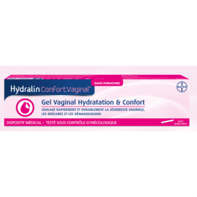 HYDRALIN Gel Vaginal Hydratation et Confort Tube de 30 ml