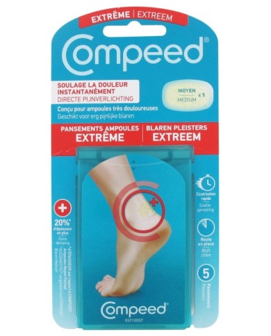 COMPEED AMPOULE EXTREME Pansement Boite de 5