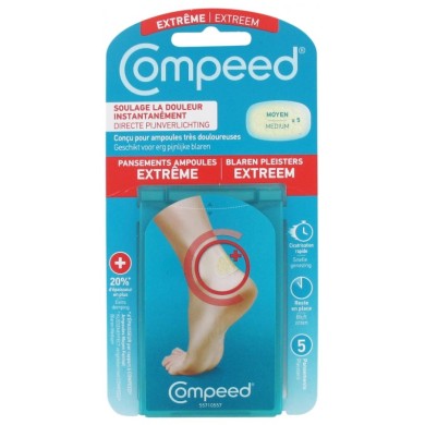 COMPEED AMPOULE EXTREME Pansement Boite de 5