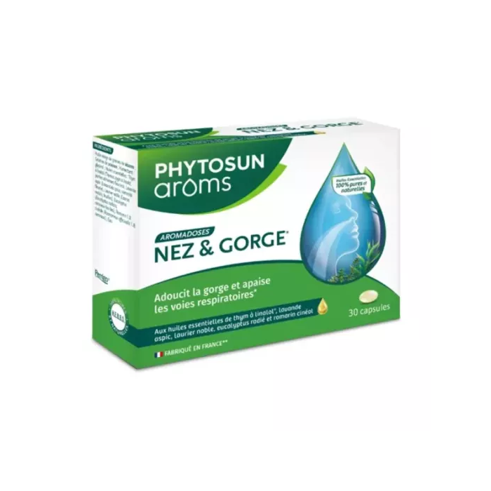 PHYTOSUN AROMS Capsules Nez et Gorge Boite de 30