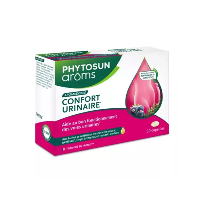 PHYTOSUN AROMS Capsules confort urinaire Boite de 30