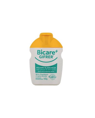 GIFRER Bicare Gifrer Plus Poudre Blancheur 60 g Menthe verte