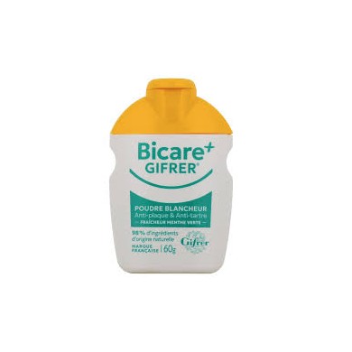 GIFRER Bicare Gifrer Plus Poudre Blancheur 60 g Menthe verte