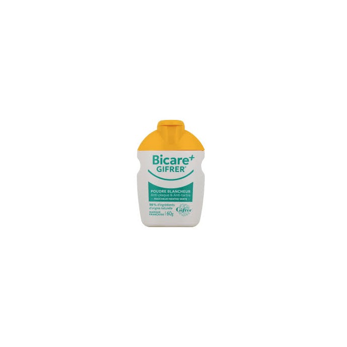 GIFRER Bicare Gifrer Plus Poudre Blancheur 60 g Menthe verte